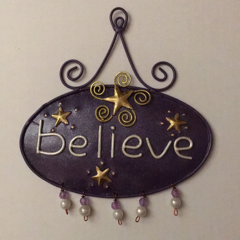 Believe Wall Art